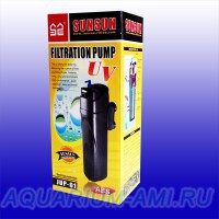 Фильтр для аквариума с УФ стерилизатором SunSun JUP-01